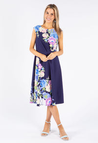 Midnight Blossom Dress