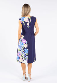 Midnight Blossom Dress