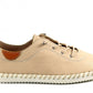 St Ives Leather Plimsoll