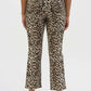 Leopard Print Flare Trousers